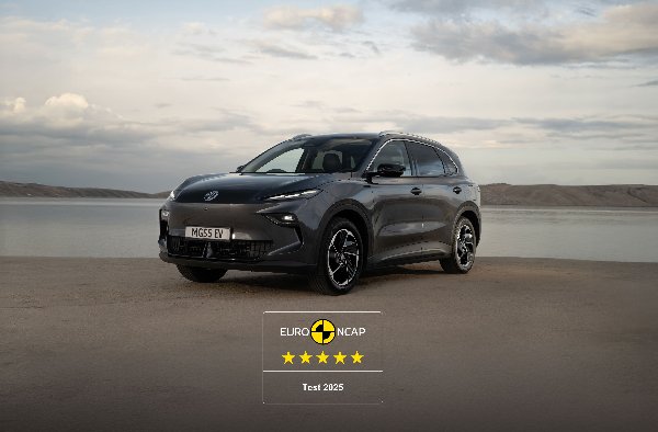 MGS5 EV Euro NCAP 5 star rating