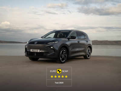 MGS5 EV Secures Prestigious 5-Star Euro NCAP Safety Rating