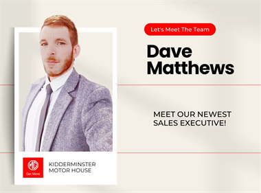 Meet the Team - Dave Matthews 